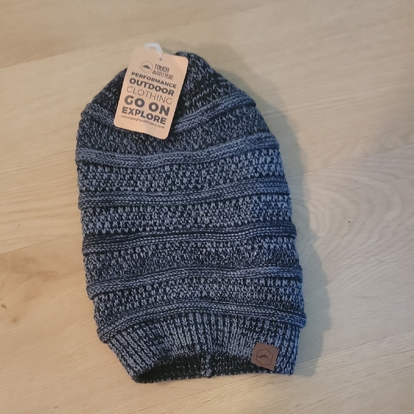 Men's Navy Blue Beanie by TenTree - Picture 1 of 2